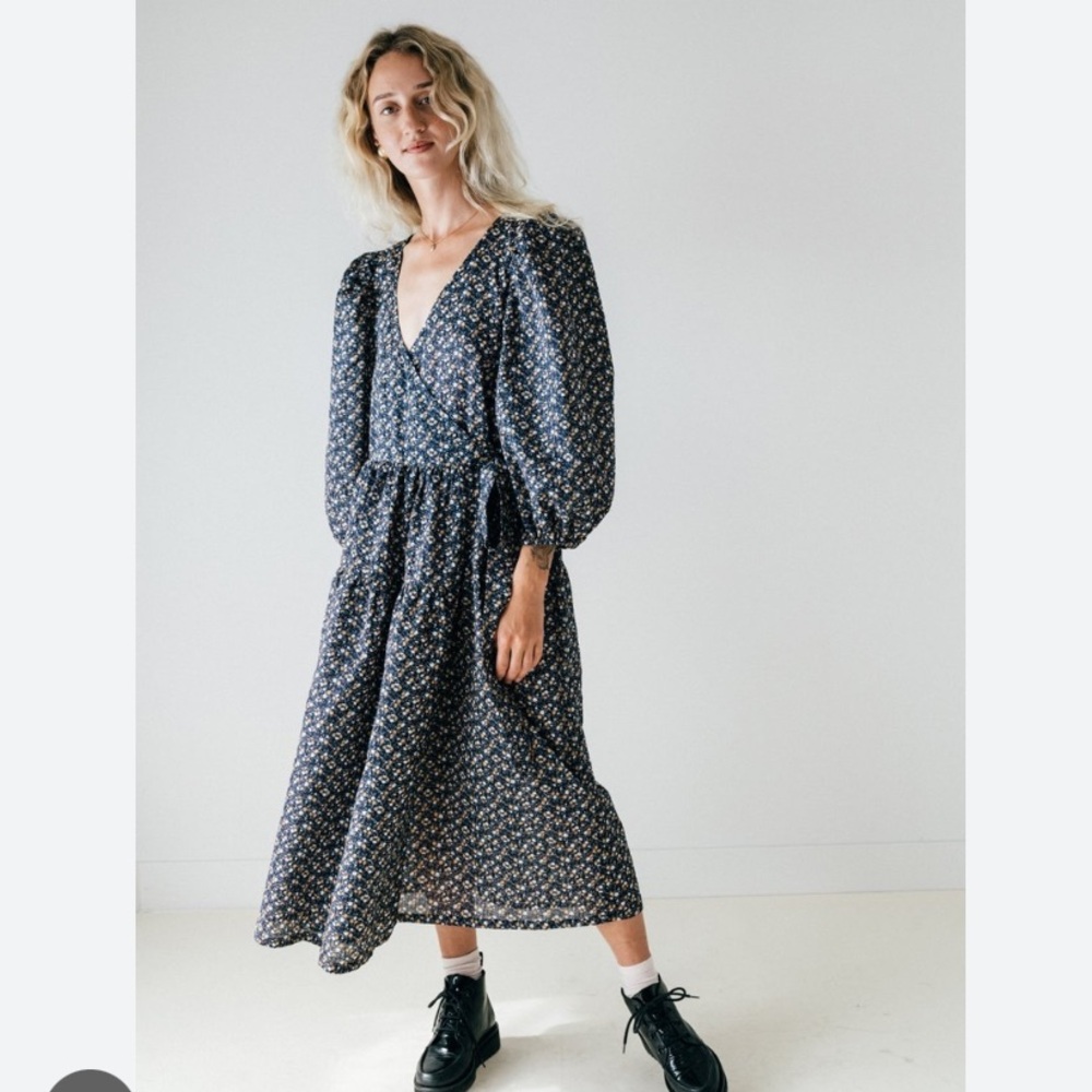 A Bronze Age Frida Wrap Dress